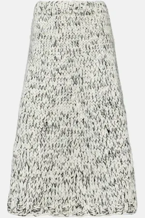 Joseph Wool-blend midi skirt