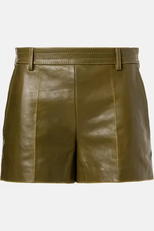 Gucci Leather shorts