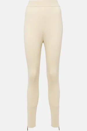 Loro Piana Cashmere and silk-blend leggings