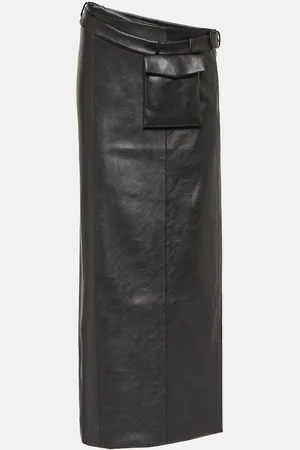 AYA MUSE Atyri coated midi skirt