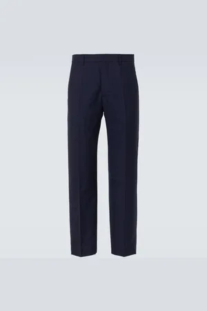 Ami Virgin wool canvas straight pants