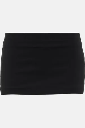 Balenciaga Cycling jersey crÃªpe miniskirt