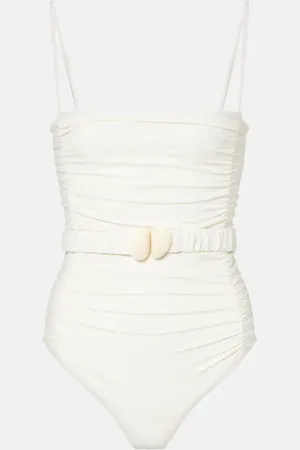 JOHANNA ORTIZ Whispering Tides belted swimsuit