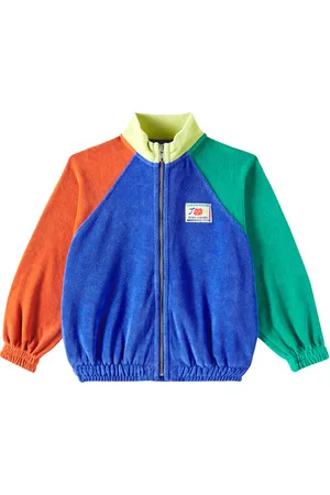 Bobo Choses Smiling Color cotton-blend terry sweatshirt