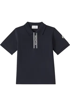 Moncler Logo cotton piquÃ© polo shirt