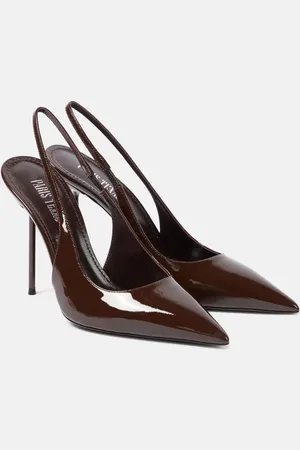 PARIS TEXAS Lidia 105 patent leather slingback pumps