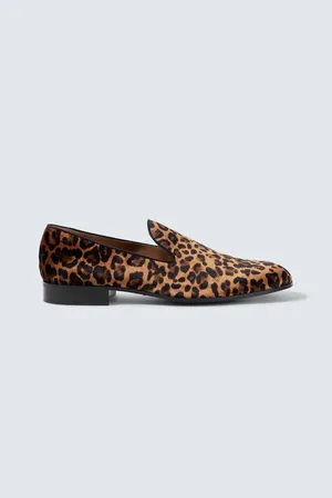 Gianvito Rossi Leopard-print loafers