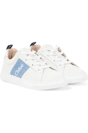 Chloé ChloÃ© Kids Logo leather sneakers