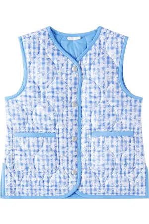 Ralph Lauren Gingham reversible quilted vest