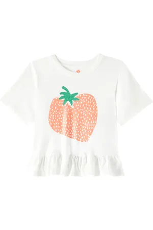 FÁBULA FÃ¡bula Ruffled glitter cotton T-shirt