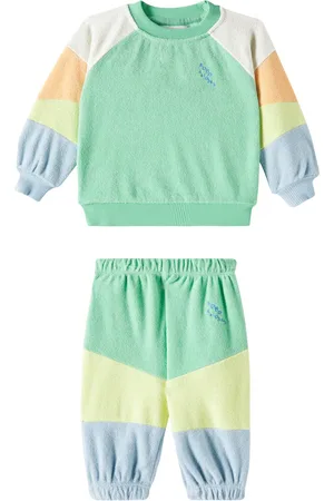 Bobo Choses Baby cotton-blend terry sweatshirt and sweatpants set