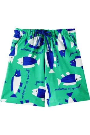 FÁBULA FÃ¡bula Printed cotton-blend Bermuda shorts
