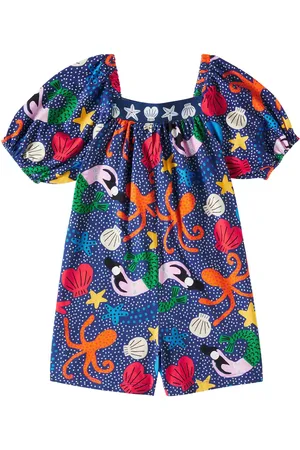 FÁBULA FÃ¡bula Printed cotton romper