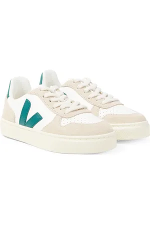 Veja V-10 laces leather sneakers
