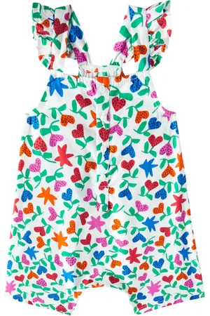 FÁBULA FÃ¡bula Baby floral cotton romper