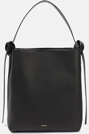 Jil Sander Knot Medium leather tote bag