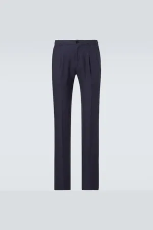 Rubinacci Linen tapered pants