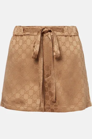 Gucci GG satin shorts