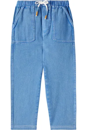 Louise Misha Borshan cotton twill wide-leg pants