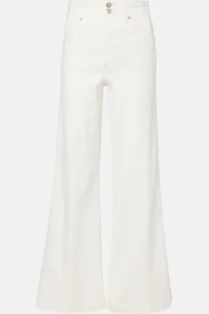 Frame The Seamed Wide high-rise pants