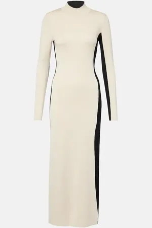 Joseph Knitted wool and silk maxi dress