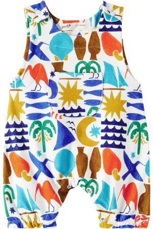 FÁBULA FÃ¡bula Baby Beirinha cotton-blend romper