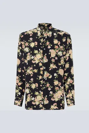 Tom Ford Floral silk crÃªpe de chine shirt