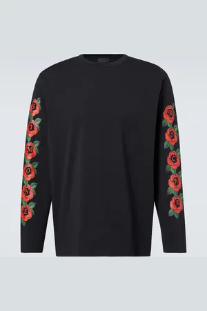 Simone Rocha Logo floral cotton jersey T-shirt