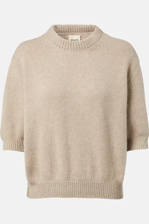 Khaite Davin knitted cashmere top