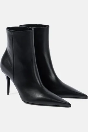 Amina Muaddi Barbara 90 leather boots
