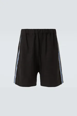 COMMAS Crochet-trimmed shorts