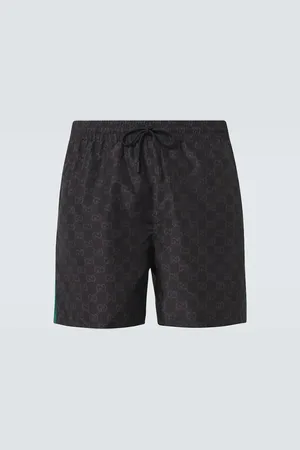 Gucci Web Stripe GG swim trunks
