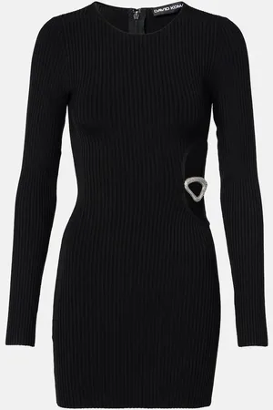 DAVID KOMA Embellished cutout minidress