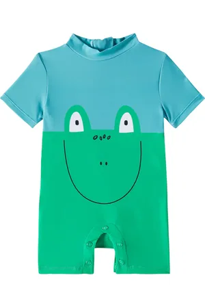 Stella McCartney Baby Frog rashguard swimsuit
