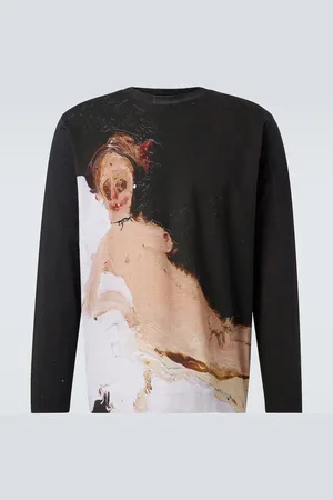 Simone Rocha Olympia printed cotton jersey T-shirt