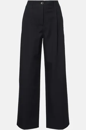 Totême Mid-rise cotton twill chinos