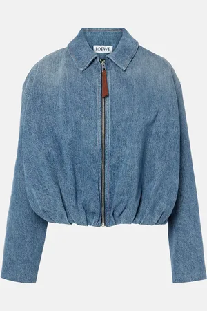 Loewe Draped denim jacket