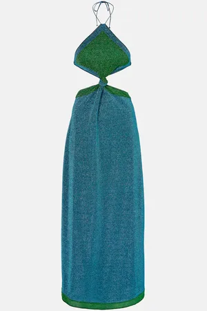 Oseree OsÃ©ree LumiÃ¨re cutout maxi dress