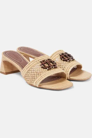 Simkhai Sydney raffia mules