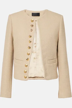 NILI LOTAN Patti cotton-blend jacket