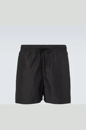 Gucci Logo poplin swim trunks