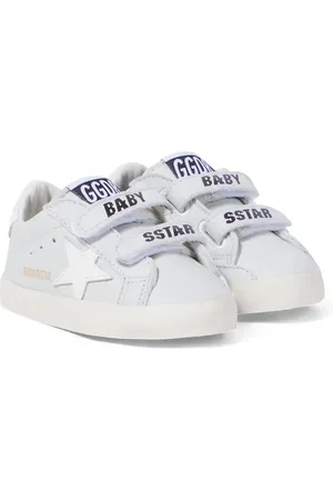 Golden Goose Baby School leather sneakers