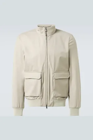 HERNO Layered virgin wool blouson