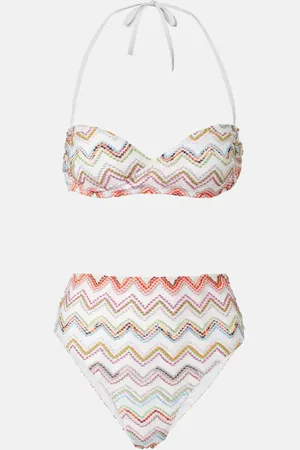 Missoni Zig Zag metallic bikini