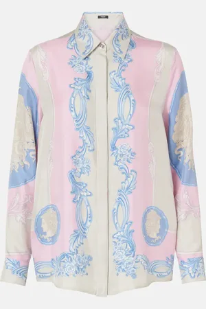 VERSACE Medusa Cameo silk shirt