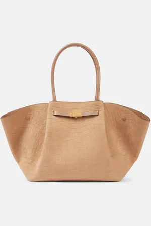 DeMellier New York croc-effect leather tote bag