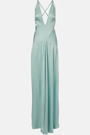 Tom Ford Halterneck silk satin gown