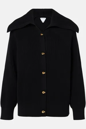 Bottega Veneta Knot ribbed-knit cotton cardigan