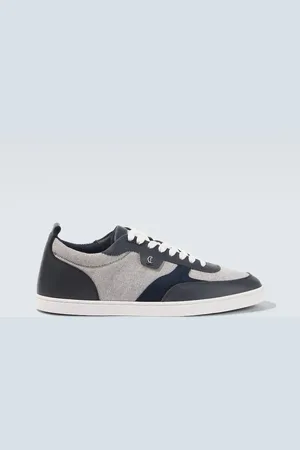 Christian Louboutin Tutti Rui leather-trimmed sneakers