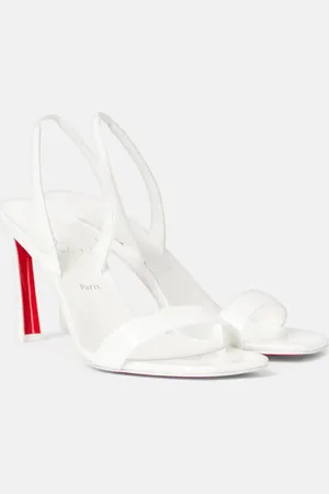 Christian Louboutin O Condora 85 patent leather sandals